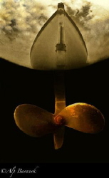 Fisherman boat's propeller from Golyazi/Turkey by Alp Baranok 